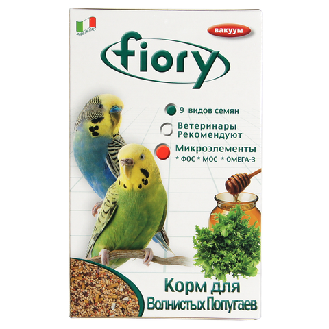 FIORY корм для волнистых попугаев Pappagallini 400 г