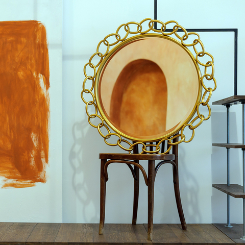 Настенное зеркало Голди Объект мечты