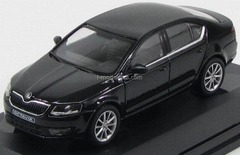 Skoda Octavia III 2013 black Abrex 1:43