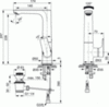 Смеситель для раковины с высоким изливом и донным клапаном Ideal Standard Connect Air A7020AA