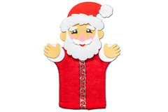 Кукла на руку "Дед Мороз"