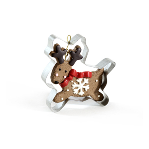 НАБОР ЕЛОЧНЫХ ИГРУШЕК CLAY COOKIE CUTTER 4 ШТ