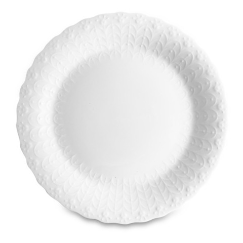Тарелка закусочная 19см Narumi Белый шелк