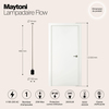 Напольный светильник Maytoni Flow MOD147FL-L20BK1