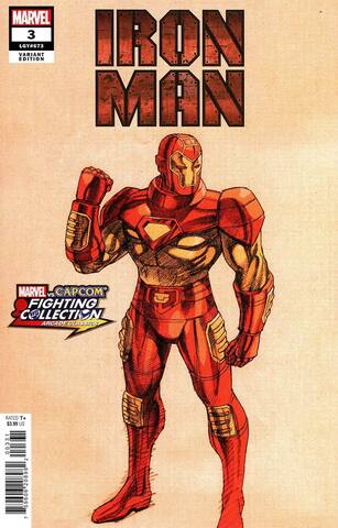 Iron Man Vol 7 #3 (Cover B) (MARVEL VS. CAPCOM)