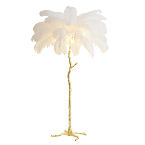 Торшер The Feather Floor Lamp White