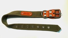 ZooMaster ошейник №35 брезент размер 45 см