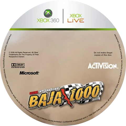 SCORE International Baja 1000 [Xbox 360]