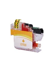 Струйный картридж Sakura LC3617Y для Brother MFC-J2330DW, J2730DW, J3530DW, J3930DW, пигментный тип чернил, желтый, 10 мл., 550 к.