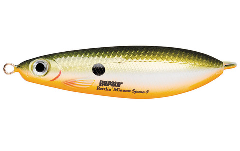 Незацепляйка RAPALA Rattlin' Minnow Spoon 8 см, цвет RFSH