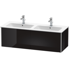 Duravit XSquare База под раковину  1280х478х400 мм, с 2 выдв ящик, Цвет черный глянц.(для 233613) XS407504040 фото