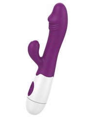 Вибратор Yafe -G-Spot-USB темно фиолетовый