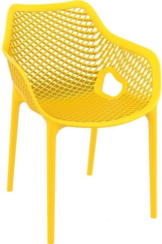 Кресло пластиковое Siesta Contract Air XL, желтый