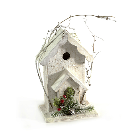 НОВОГОДНЕЕ УКРАШЕНИЕ PINE BERDHOUSE 24