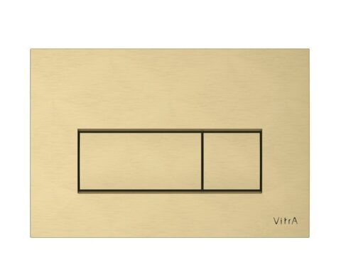 Vitra 740-2325 Root Square панель смыва, шлиф. Золото