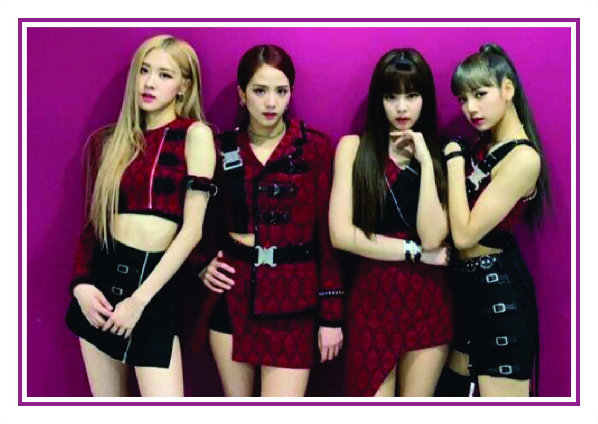 Участницы blackpink