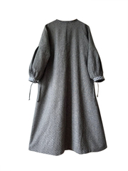 Аленушка. Платье льнное миди с вышивкой в этностиле PL-42-5304