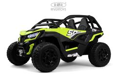 Детский электромобиль BUGGY C555CC (Полноприводный, двухместный)