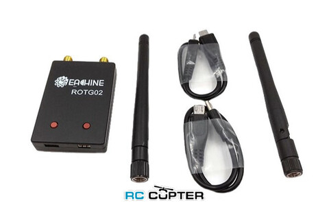 Видеоприёмник FPV Eachine ROTG 02 UVC 5.8 ГГц 150 каналов для смартфона