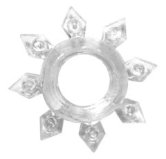 Прозрачное эрекционное кольцо Rings Gear - 