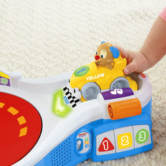 Fisher Price Площадка для веселых гонок щенка с технологией Smart Stages (русифицирована) (DHN81)