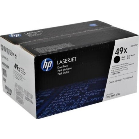 Продажа новых картриджей hp Q5949XD Двойная Упаковка