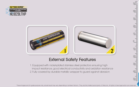 Аккумулятор Nitecore Rechargeable NL1829RLTP 18650 Li-Ion 2900mAh