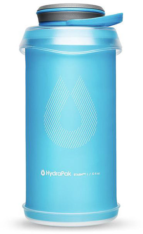 Картинка фляга мягкая Hydrapak stash 1l Голубая - 1