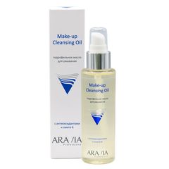 Гидрофильное масло Make-Up Cleansing Oil с антиоксидантами и омега-6, 110 мл, ARAVIA Professional