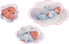 Munecas Antonio Juan Кукла  младенец Реборн Виктория 40см (8123B)