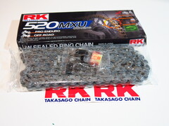 Цепь RK Japan 520 MXU 120 звеньев CL