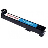 Картридж лазерный Print-Rite TRHGM7CPRJ PR-CF301A CF301A голубой (30000стр.) для HP CLJ Ent M880