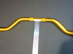 Руль для мотоцикла 720-22мм золото