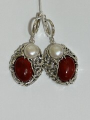 Дорис (серьги из серебра)