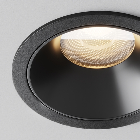 Встраиваемый светодиодный светильник Maytoni Alfa LED DL043-01-15W3K-RD-B-1