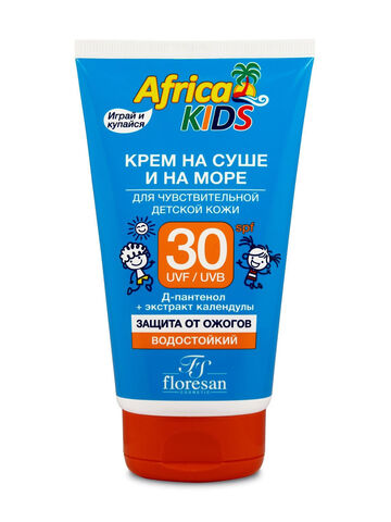 Günəşdən qoruyucu krem \ Крем для защиты от солнца spf 30 150мл на суше и на море