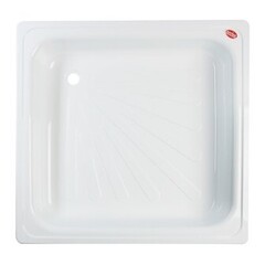 Поддон душевой стальной квадрат 90х90х16