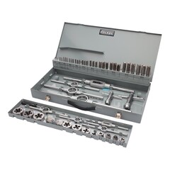 Набор метчиков и плашек M3 -M20 HSS-G 56пр Volkel 49201