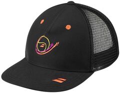 Теннисная кепка Babolat Basic Trucker Cap - black/black