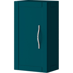 Cezares 54959 TIFFANY Шкафчик подвесной с одной распашной дверцей, реверсивный 54959 Blu Petrolio, 30x20x55 фото