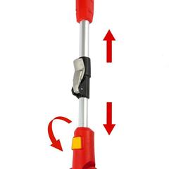 Триммер электрический DDE ET550 (550 Вт ниж двиг 4 регулировки)