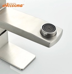 Cмеситель для раковины из нержавеющей стали квадрат Accoona A96201