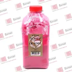Тонер с девелопером БУЛАТ s-Line TK-8305 для Kyocera TASKalfa 3050ci (Пурпурный, банка 390 г)