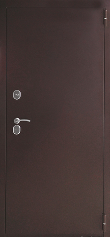 Термодверь входная Аргус Улица Аляска-3, 2 замка, 1,5 мм металл, (медь антик+соломенный рустик) #2