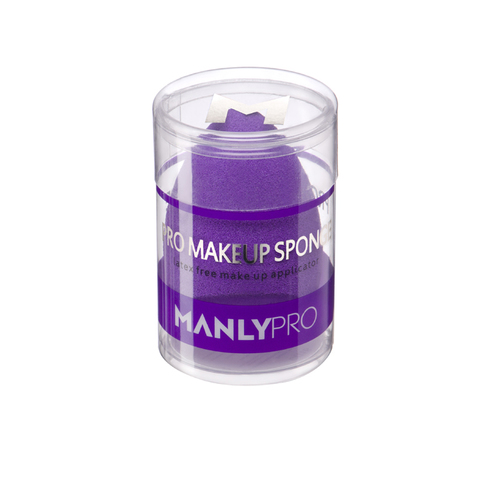 Manly PRO Бьюти спонж многофункциональный для растушевки (со срезом)