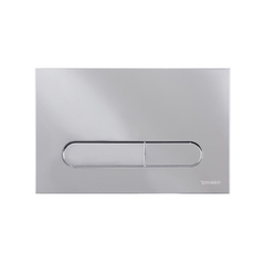 Duravit DuraSystem Beta 100 WD5009021000 Клавиша смыва для унитаза, двойной смыв, цвет: хром фото