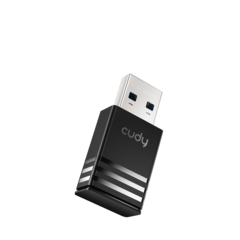 Cudy - Двухдиапазонный USB-адаптер Wi-Fi 6 AX900 WU900