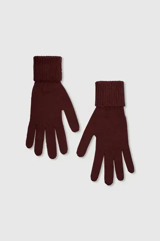 Перчатки с отворотом