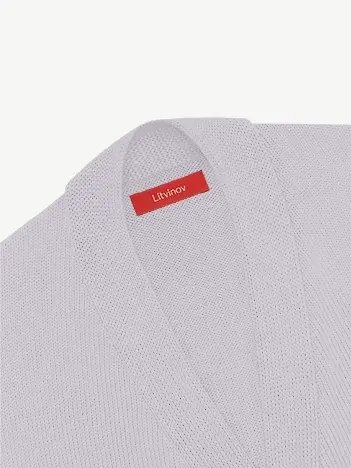 Кардиган с пуговицами из шелка