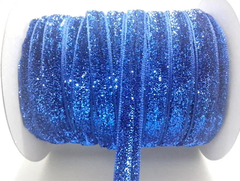 Лента с люрексом (1см*18,29м), Синий (01), 1 шт.